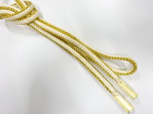 未使用品　正絹　手組帯締め